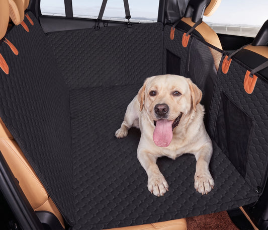 The Solid-Base Dog Car Hammock